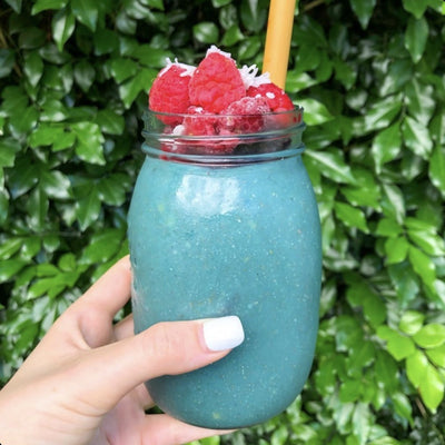 BEAUTIFUL BLUE BUTTERFLY SMOOTHIE