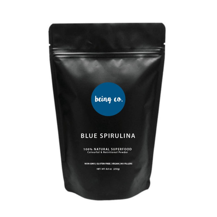 Blue Spirulina Powder - USDA Certified Organic - Being Co.