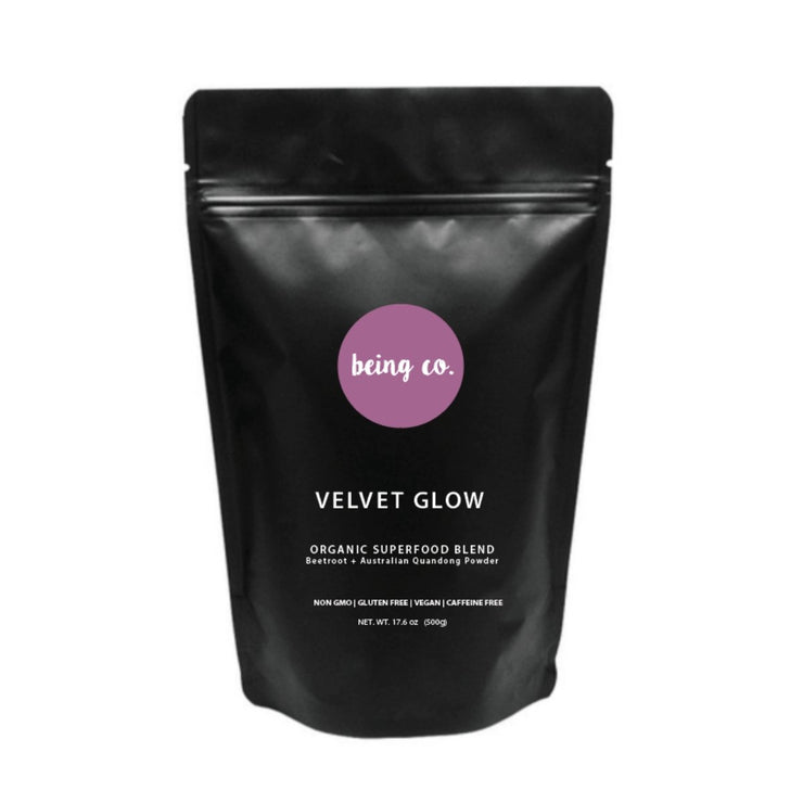 Velvet Glow Powder - Beetroot + Australian Quandong - Being Co.